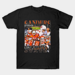 Barry Sanders College Vintage Bootleg T-Shirt